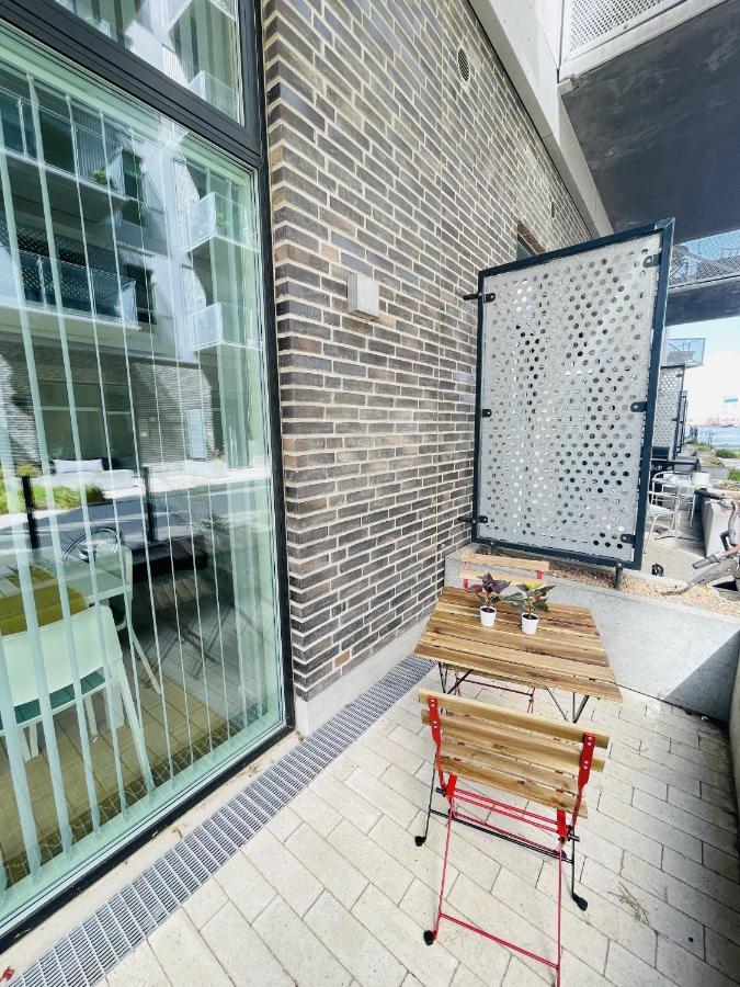 Aday - Harbor Groundfloor Own Entrance - Studio オールボー エクステリア 写真