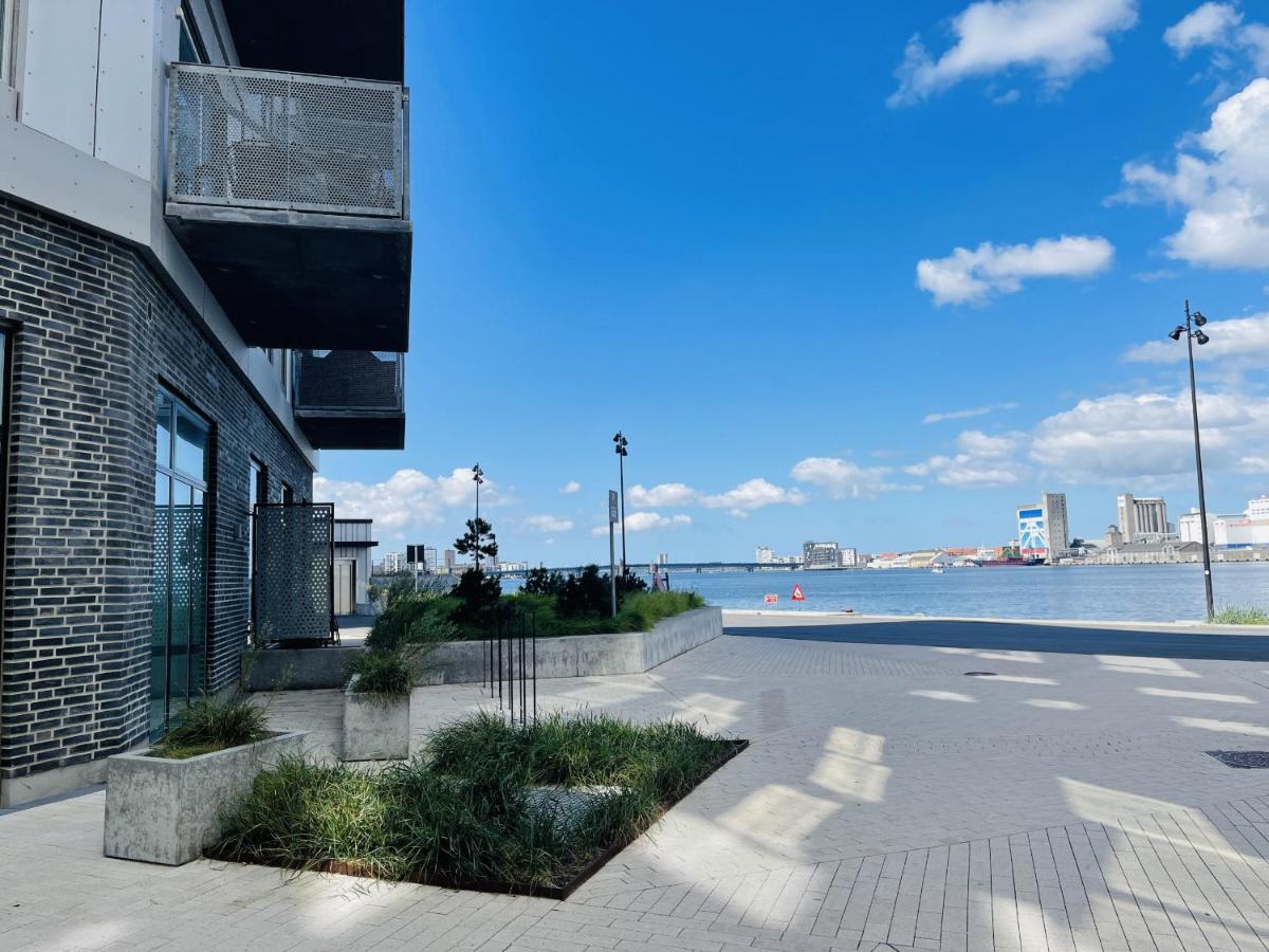 Aday - Harbor Groundfloor Own Entrance - Studio オールボー エクステリア 写真
